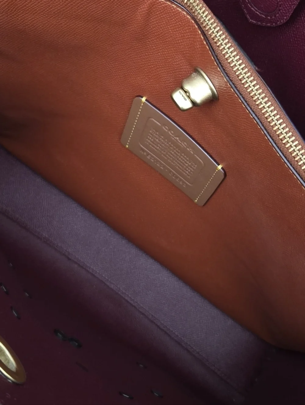 EXCELLENT COACH UPCRAFTED WILLOW TOTE BAG IN SIGNATURE CANVAS WITH TEA ROSE - Picture 11 of 14